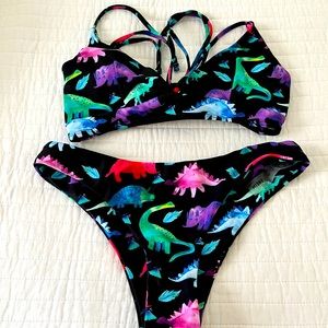 NEW without tag Shein Dino swim set🦖🦕